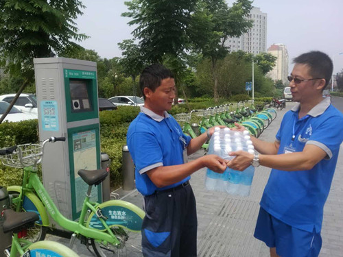 “炎炎夏日，愛心解暑”永安各地開展夏日送清涼活動