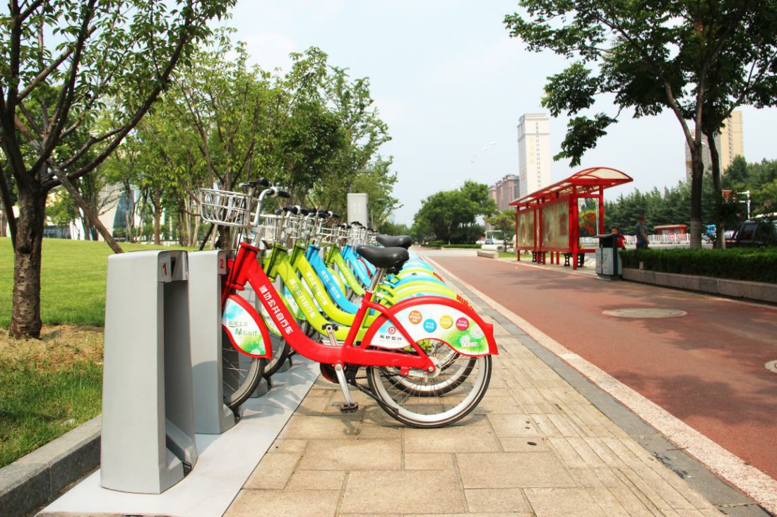 濰坊市區(qū)公共自行車站點(diǎn)達(dá)1180個(gè)