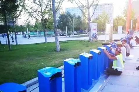 甘肅省慶陽推進市區(qū)便民公共自行車項目建設