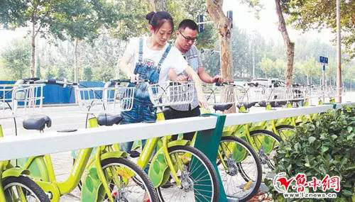 山東省高青縣新增10處公共自行車服務(wù)點