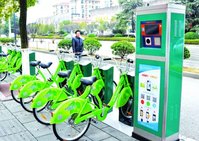 饒城前期將建成100個公共自行車站點