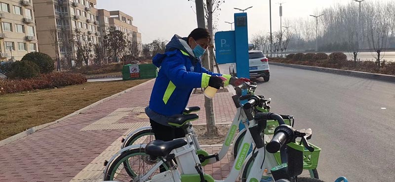 疫情逐漸向好，共享單車成為市民出行首選2