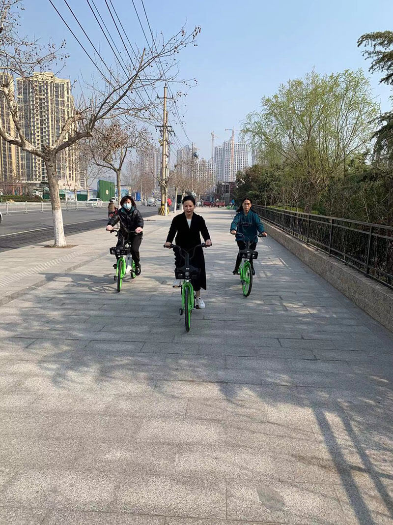 永安新型有樁助力車亮相菏澤街頭，預(yù)計年放5000輛3
